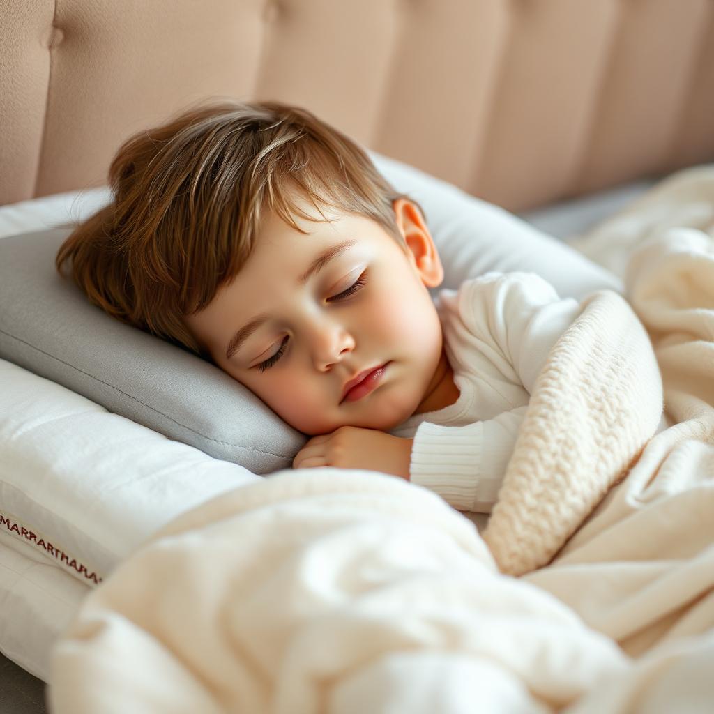 almohada ortopédica niño